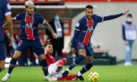 Lướt qua tận 3 người, Neymar suýt lập siêu phẩm tại Ligue 1