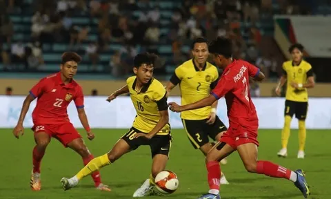 Đánh bại Lào, U23 Malaysia rộng cửa cho vé đi tiếp