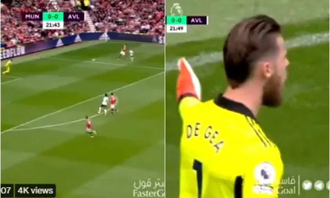 De Gea nổi nóng, quát thẳng mặt Maguire sau pha bóng cẩu thả