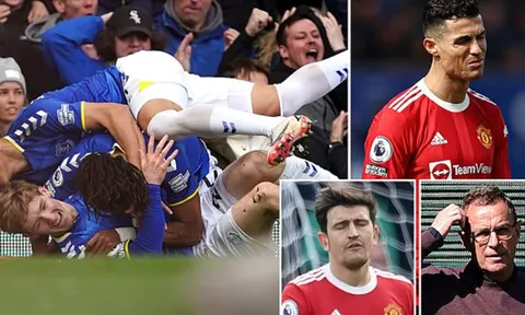 Maguire "hỗ trợ", Everton quật ngã Man United