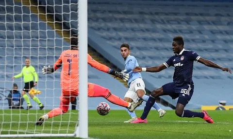Man City áp đảo CLB Hy Lạp, độc chiếm bảng C với chiến thắng nhẹ
