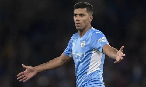 Man City chuẩn bị tưởng thưởng cho Rodri