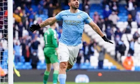 Man City vùi dập giấc mộng châu Âu của Everton