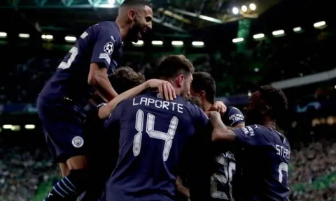 Man City lập cột mốc lịch sử ở Champions League
