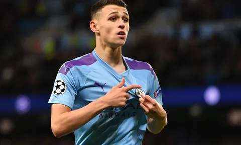 Man City tưởng thưởng cho Foden