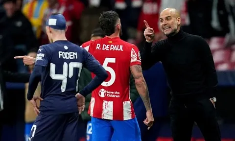 Man City vào bán kết C1: Khi Pep toát mồ hôi