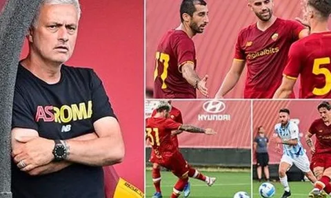 Mourinho đại thắng 10-0 trong trận ra mắt AS Roma