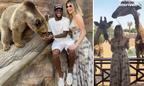 "Trốn nghĩa vụ" ĐTQG, Fred du hí cùng người vợ xinh đẹp tại Dubai