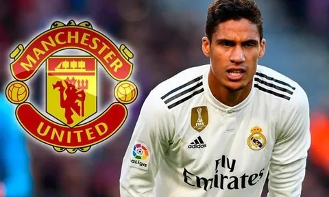 Man Utd chi bao nhiêu cho Raphael Varane?