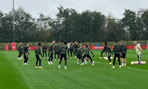 Man Utd thiếu vắng 4 ngôi sao trong buổi tập mới nhất