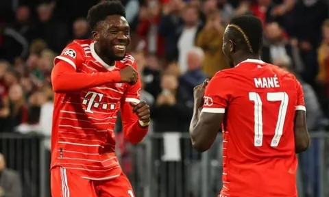 Mane giúp Bayern thiết lập thành tích 'vô tiền khoáng hậu'