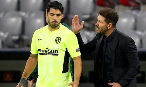 Vắng Suarez, "phong cách mới" của Simeone phá sản?