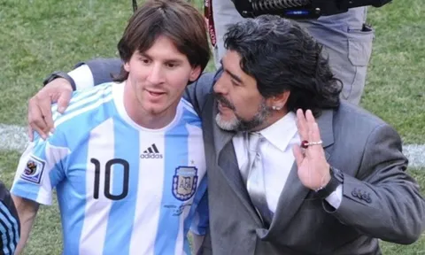 Maradona ra đi vĩnh viễn, Messi gửi thông điệp bất diệt