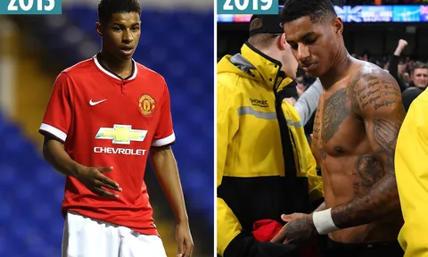 Marcus Rashford có gì khác so với thời điểm ra mắt Man Utd?