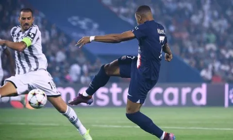 Mbappe 2 lần dứt điểm đẳng cấp, Juve choáng váng trước PSG