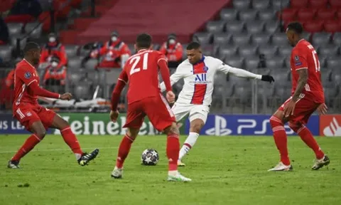 Mbappe bùng nổ, PSG quật ngã Bayern trong trận cầu 5 bàn thắng