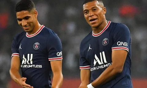 Mbappe có mặt ở Madrid