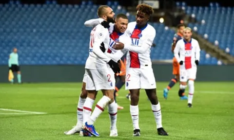 Mbappe lập công trong ngày Neymar vắng mặt, PSG tìm lại nhịp thắng quen thuộc