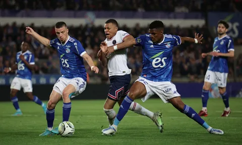 Mbappe lập cú đúp trong ngày PSG hòa 3-3