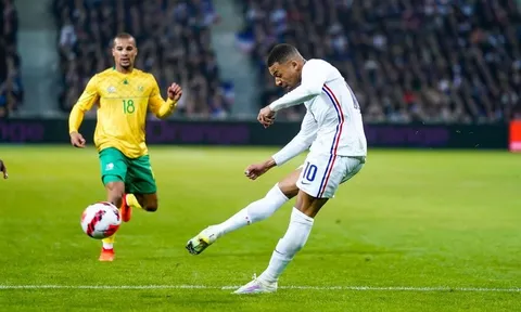 Mbappe thăng hoa trong trận thắng 5-0 của tuyển Pháp