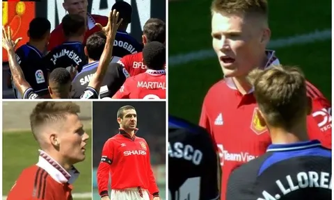 McTominay 'hóa' Cantona, sẵn sàng 'cân' cả đội hình Atletico Madrid