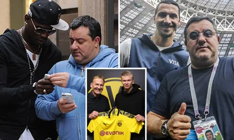 Mino Raiola: Gã béo thị phi trên thị trường chuyển nhượng