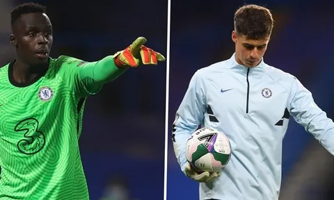 Những con số áp đảo của Mendy đang dần nhấn chìm Kepa