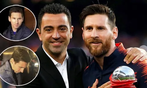 Messi bất ngờ trở lại Barcelona