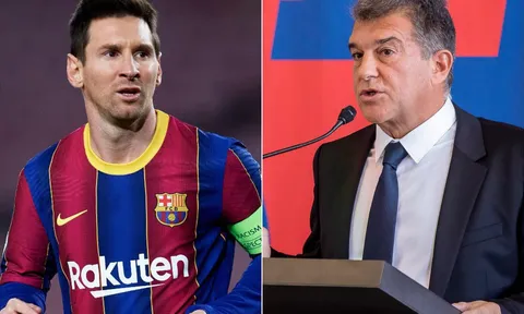 Messi chán ngấy Laporta