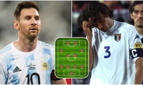 Messi, Cruyff, Maldini: Đội hình huyền thoại chưa từng giành danh hiệu với đội tuyển