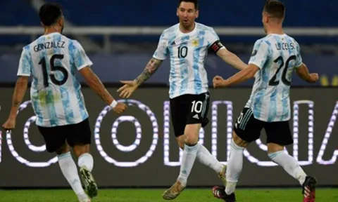 Messi gánh team, Argentina bất phân thắng bại với Chile