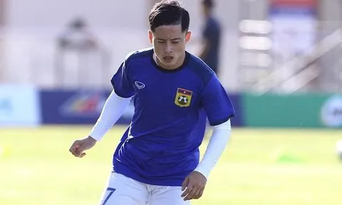 "Messi Lào" gửi thông điệp đến Quang Hải sau trận thua đậm U22 Việt Nam