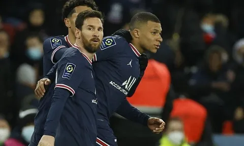 Messi, Mbappe thăng hoa trong chiến thắng của PSG