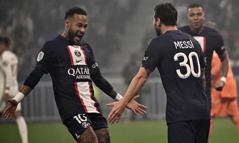 Messi nổ súng, PSG đánh bại Lyon đầy kịch tính