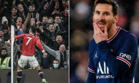 Messi trượt penalty cùng lúc Ronaldo lập siêu phẩm