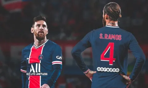 Messi và Ramos chạm mặt tại PSG, hành động cuối rất đáng chú ý