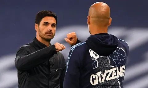 Mikel Arteta đối đầu Pep Guardiola vì “cơn lốc đường biên”