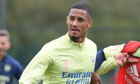 Mikel Arteta nói thẳng lý do William Saliba chưa được dùng