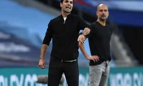 Mikel Arteta sử dụng 2 "bí kíp" của Pep Guardiola nhưng không thành công