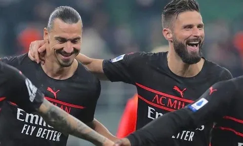 Milan có nên trao ấn kiếm cho Giroud thay Ibrahimovic?
