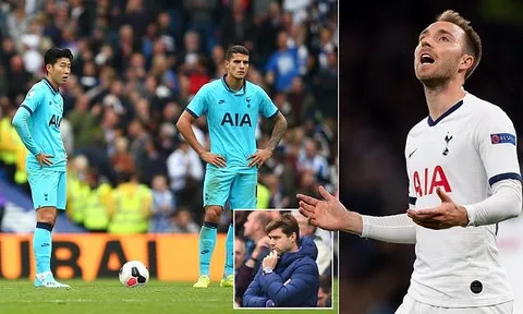 Mớ hỗn độn ở Tottenham: Eriksen sắp ra đi, tương lai Pochettino không rõ!