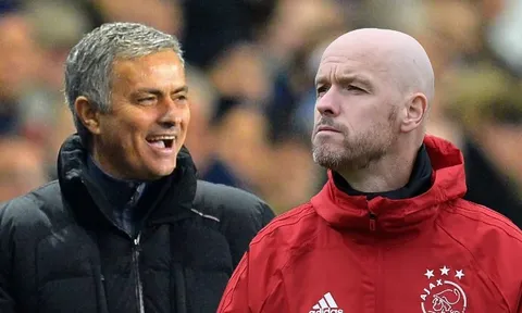 Mourinho phản ứng bất ngờ khi được hỏi về Ten Hag
