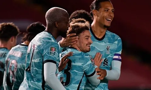 'Nã' 7 bàn vào lưới đối thủ, Liverpool đụng độ Arsenal ở vòng 4 EFL