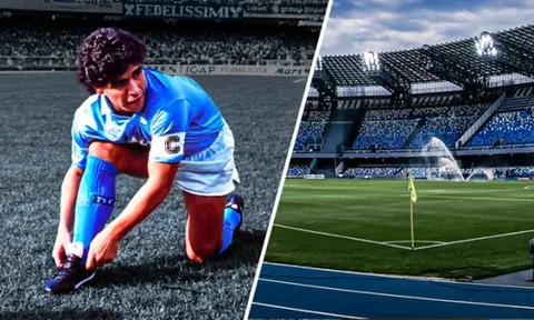 Napoli quyết định tri ân Maradona trong trận gặp Barca