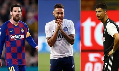 "Neymar là cái tên có đẳng cấp tiệm cận với Ronaldo và Messi"