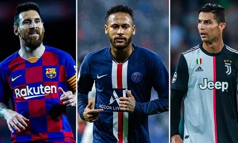 “Neymar xuất sắc không kém Messi, giỏi hơn Ronaldo”