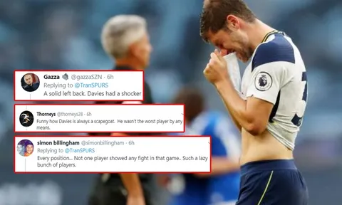 Ngã ngựa trước Everton, CĐV Tottenham chỉ ra cái tên đá tệ hại nhất