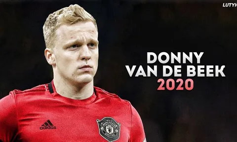 Ngỡ ngàng với mức lương của Van de Beek tại Man Utd