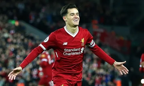 Ngôi sao sẽ hối tiếc vì không thể kế nhiệm Coutinho ở Liverpool