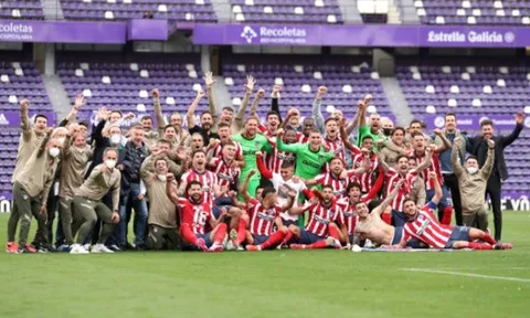 Ngược dòng kịch tính, Atletico Madrid lên ngôi vô địch La Liga